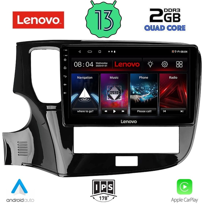 LENOVO LVD 4440_CPA (10inc) MULTIMEDIA TABLET for MITSUBISHI OUTLANDER mod. 2020-2022