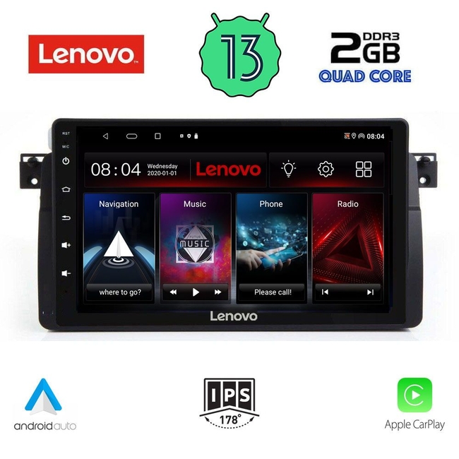 LENOVO LVD 4042_CPA (9inc) MULTIMEDIA TABLET for BMW E46 mod. 1998-2005