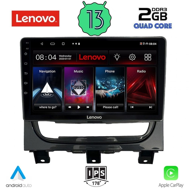 LENOVO LVD 4146_CPA (9inc) MULTIMEDIA TABLET for FIAT STRADA mod. 2012-2020