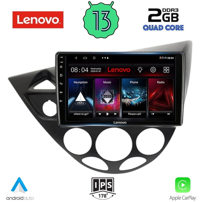 LENOVO LVD 4169_CPA  (9inc) MULTIMEDIA TABLET for FORD FOCUS mod. 1998-2004