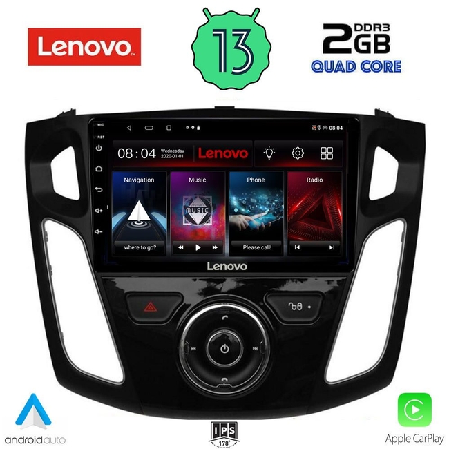 LENOVO LVD 4157_CPA (9inc) MULTIMEDIA TABLET for FORD FOCUS mod. 2011-2018