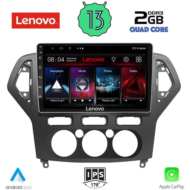 LENOVO LVD 4162_CPA A/C (10inc) MULTIMEDIA TABLET for FORD MONDEO mod. 2007-2011