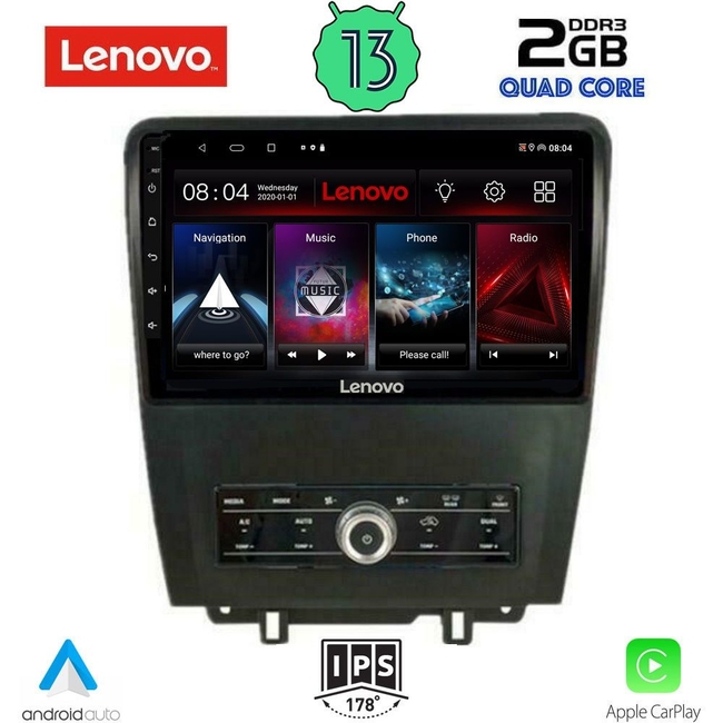 LENOVO LVD 4165_CPA (9inc) MULTIMEDIA TABLET for FORD MUSTANG mod. 2010-2015