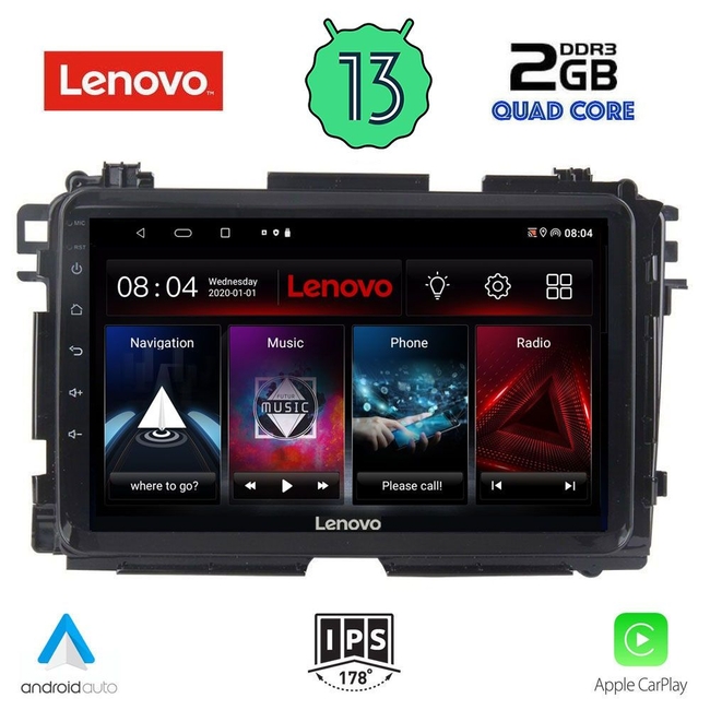 LENOVO LVD 4201_CPA (9inc) MULTIMEDIA TABLET for HONDA HRV mod. 2015-2021