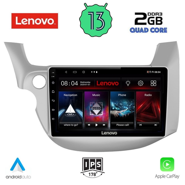 LENOVO LVD 4211_CPA (10inc) MULTIMEDIA TABLET for HONDA JAZZ mod. 2008-2012