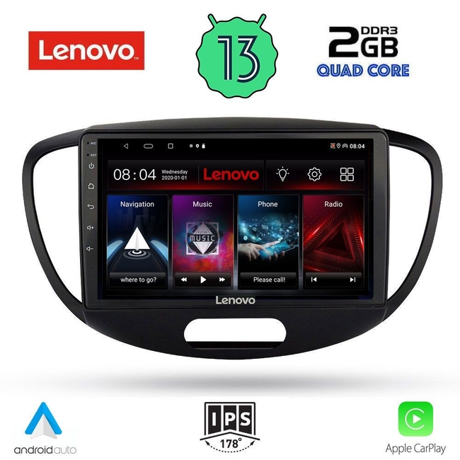 LENOVO LVD 4223_CPA (9inc) MULTIMEDIA TABLET for HYUNDAI i10 mod. 2008-2013