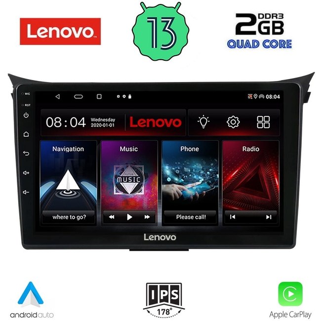 LENOVO LVD 4232_CPA (9inc) MULTIMEDIA TABLET for HYUNDAI i30  mod. 2012-2017