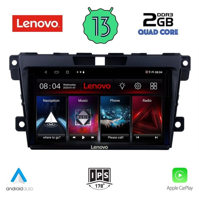 LENOVO LVD 4389_CPA (9inc) MULTIMEDIA TABLET for MAZDA CX7  mod. 2006-2012