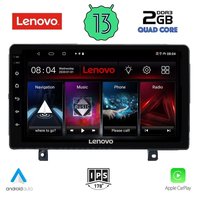 LENOVO LVD 4485_CPA (9inc) MULTIMEDIA TABLET for OPEL ASTRA H mod.2004-2010