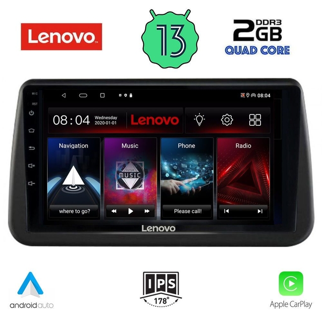 LENOVO LVD 4494_CPA (9inc) MULTIMEDIA TABLET for OPEL MERIVA mod. 2010-2017