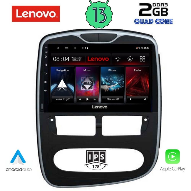 LENOVO LVD 4544_CPA (10inc) MULTIMEDIA TABLET for RENAULT CLIO mod. 2012-2015