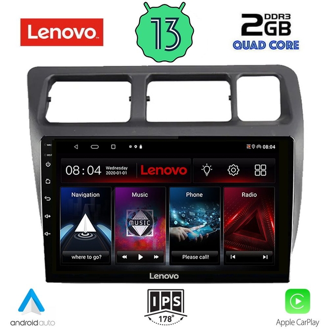 LENOVO LVD 4710_CPA (9inc) MULTIMEDIA TABLET for TOYOTA COROLLA mod. 1992-1997