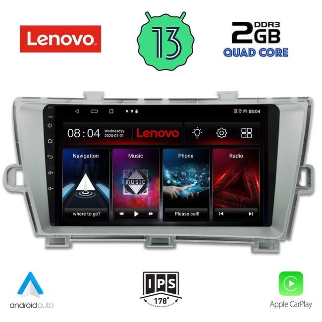 LENOVO LVD 4726_CPA (9inc) MULTIMEDIA TABLET for TOYOTA PRIUS mod. 2009-2015