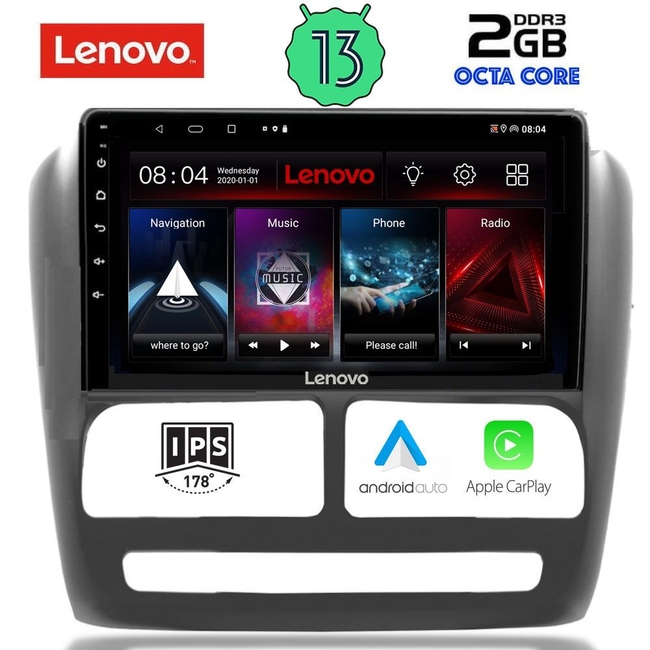 LENOVO LVF 7137_CPA (9inc) MULTIMEDIA TABLET for FIAT DOBLO mod. 2010-2015