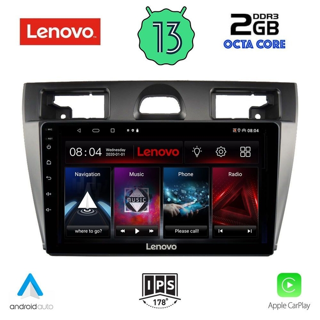 LENOVO LVF 7153_CPA (9inc) MULTIMEDIA TABLET for FORD FIESTA mod. 2005-2008