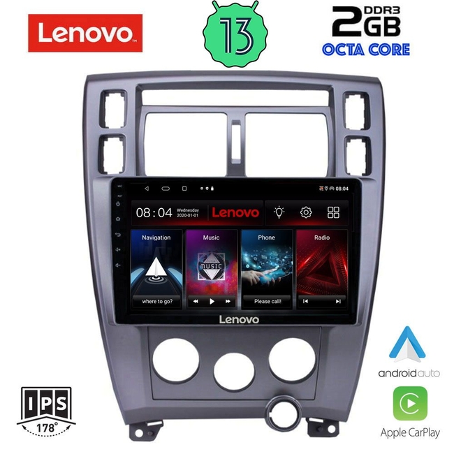 LENOVO LVF 7241_CPA (10inc) MULTIMEDIA TABLET for HYUNDAI TUSCON mod. 2004-2010