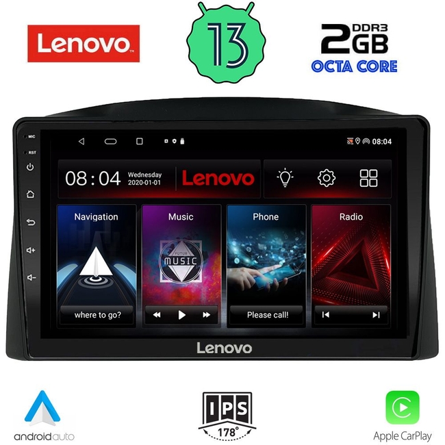 LENOVO LVF 7271_CPA (10inc) MULTIMEDIA TABLET for JEEP GRAND CHEROKEE mod. 2005-2007 with Original Navi