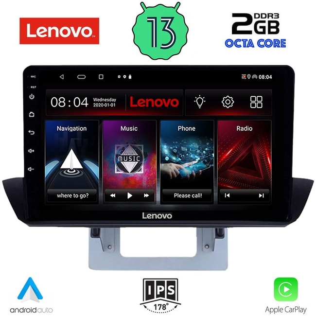 LENOVO LVF 7364_CPA DASH (9inc) MULTIMEDIA TABLET for MAZDA BT50 mod. 2012-2019