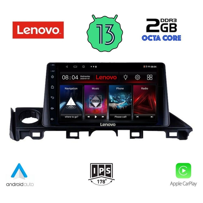 LENOVO LVF 7379_CPA (9inc) MULTIMEDIA TABLET for MAZDA 6 mod. 2017-2020