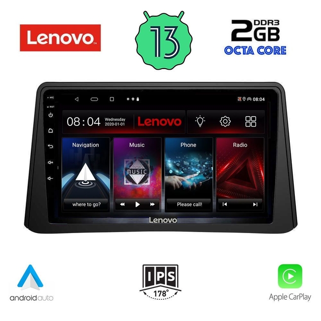 LENOVO LVF 7496_CPA (9inc) MULTIMEDIA TABLET for OPEL MOKKA mod. 2012-2015