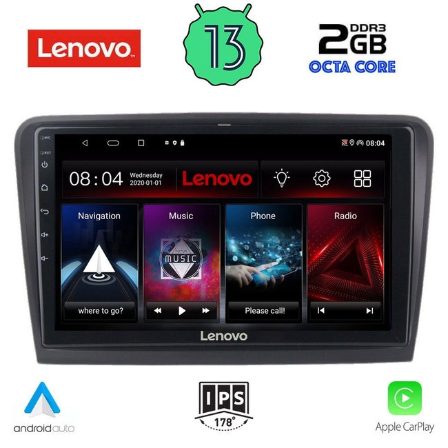 LENOVO LVF 7604_CPA (10inc) MULTIMEDIA TABLET for SKODA SUPERB mod. 2008-2015