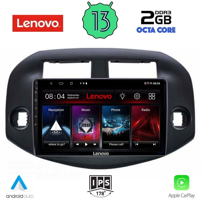 LENOVO LVF 7732_CPA (10inc) MULTIMEDIA TABLET for TOYOTA RAV 4 mod. 2006-2012