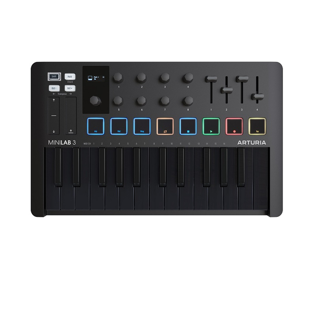 Arturia Minilab 3 - Deep Black 3760033531878