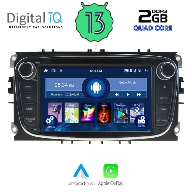 DIGITAL IQ MSD 203_CPA (7" DECK) MULTIMEDIA for FORD mod. 2007-2011