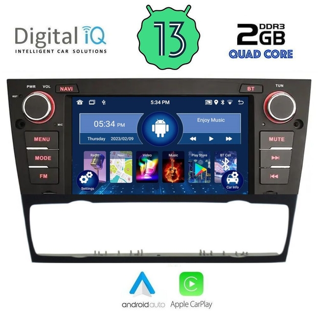 DIGITAL IQ MSD 095_CPA (7" DECK) MULTIMEDIA for BMW E90-91-92 mod. 2005-2012