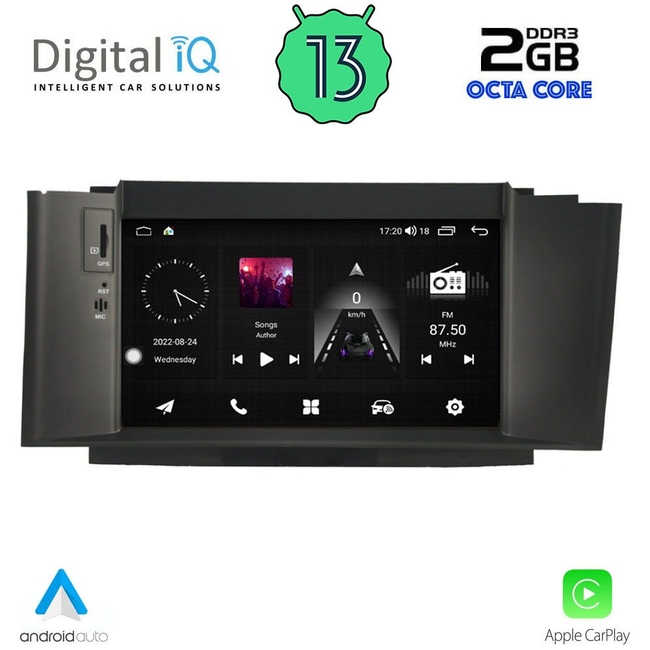 DIGITAL IQ MSF 341_CPA (7” DECK) MULTIMEDIA for CITROEN C4 mod. 2011-2018