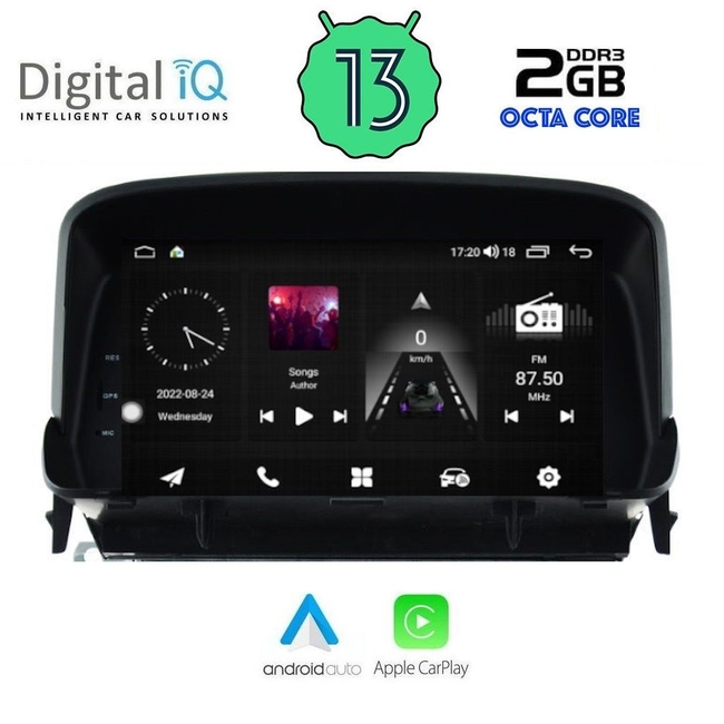 DIGITAL IQ MSF 360_CPA (7” DECK) MULTIMEDIA for OPEL MOKKA mod. 2012-2015