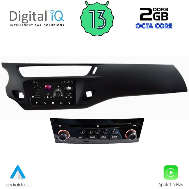 DIGITAL IQ MSF 539_CPA (7" DECK) MULTIMEDIA for CITROEN C3 mod. 2010-2015