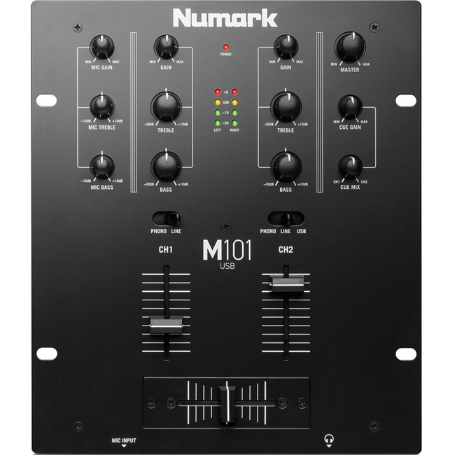 Numark M-101 USB - 2ch - USB Black