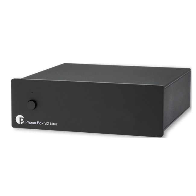 Pro-Ject Phono Box S2 Ultra Black (MM-MC)