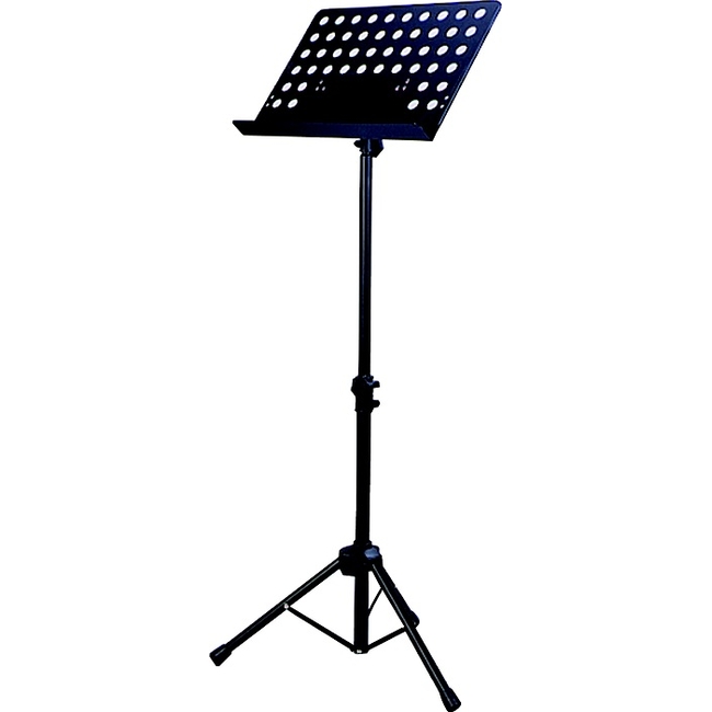 Prodipe Perforated Orchestra Music Stand Black