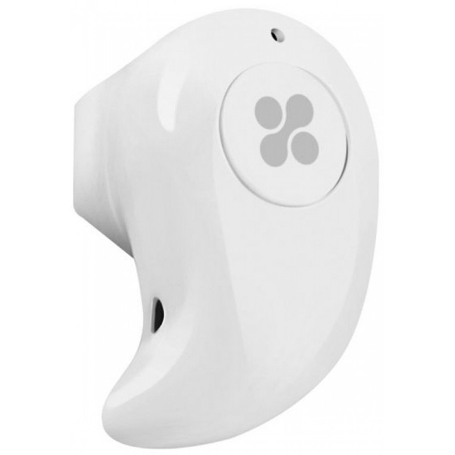 Promate Mondo-3 Ασύρματo Ακουστικό Ψείρα με Bluetooth V4.0 - White