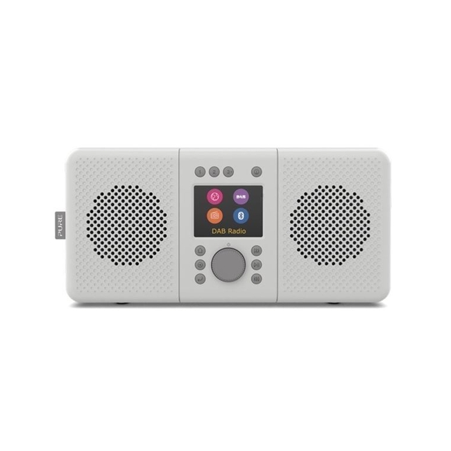 PURE Elan Connect+ Stereo Δικτυακό ραδιόφωνο με DAB+ και Bluetooth - Stone Grey