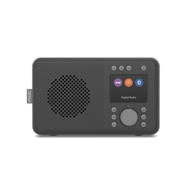 PURE Elan DAB+ φορητό ψηφιακό ραδιόφωνο με DAB+ και Bluetooth - Charcoal
