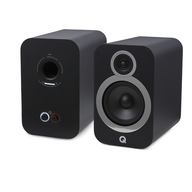 Q Acoustics 3030i Black (Ζεύγος) 