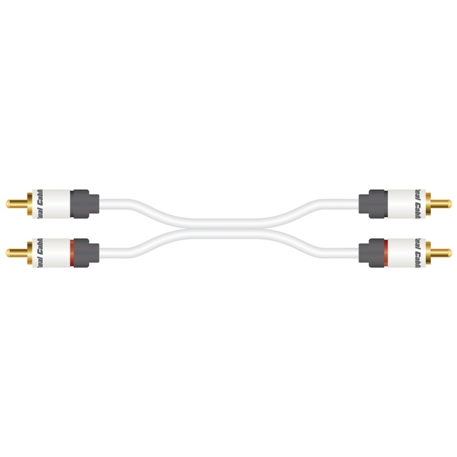 Real Cable 2RCA-1  - 0.5m