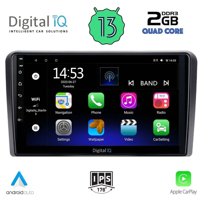 DIGITAL IQ RSB 2168RD_CPA (9inc)  MULTIMEDIA TABLET for FORD mod. 2007-2011