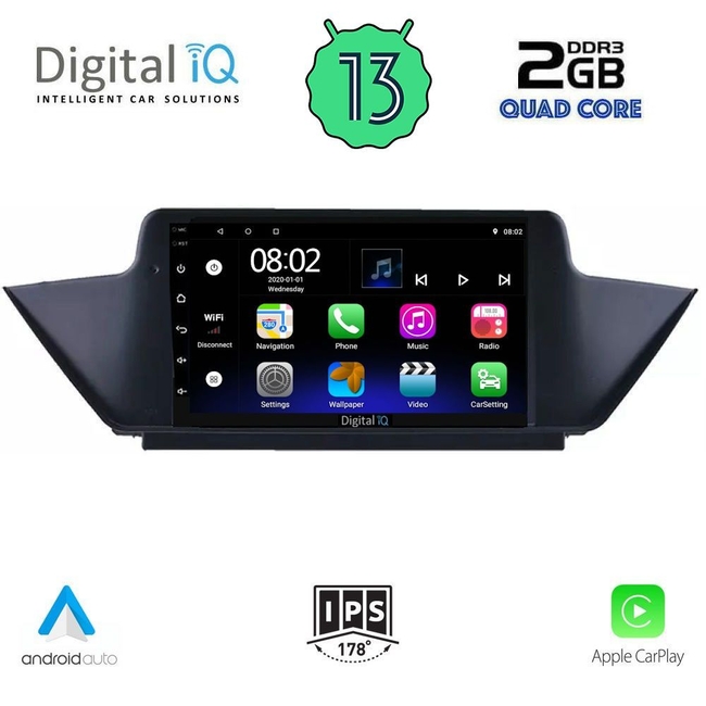 DIGITAL IQ RSB 2056_CPA (10inc) MULTIMEDIA TABLET for BMW X1 mod. 2009-2015