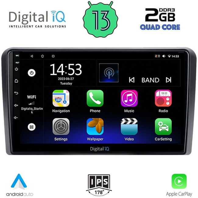 DIGITAL IQ RSB 2168SQ_CPA (10inc)  MULTIMEDIA TABLET for FORD mod. 2004-2007