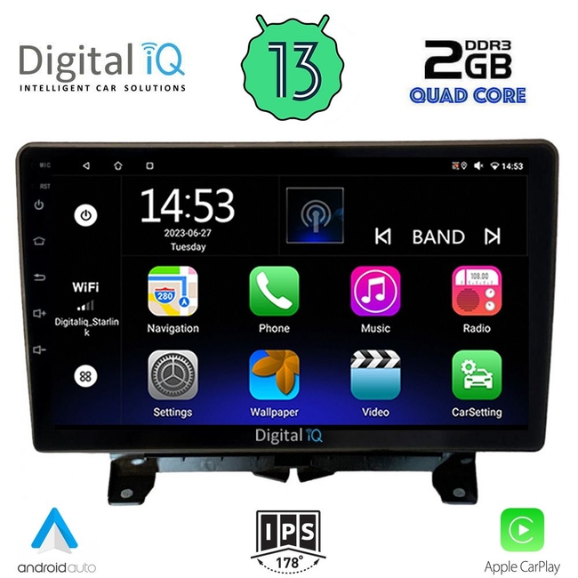 DIGITAL IQ RSB 2332_CPA (9inc)  MULTIMEDIA TABLET for LAND ROVER DISCOVERY 3 – RANGE ROVER SPORT mod. 2004-2009