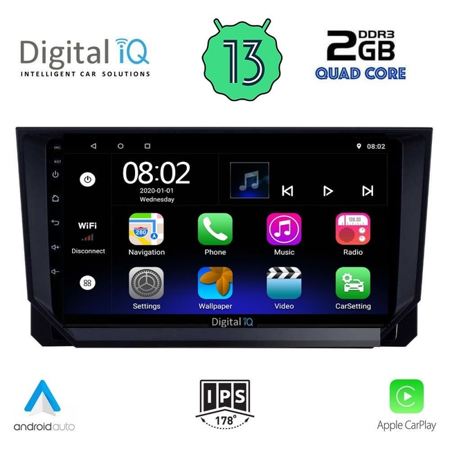 DIGITAL IQ RSB 2391_CPA (10inc) MULTIMEDIA TABLET for MAZDA CX9 mod. 2006-2015