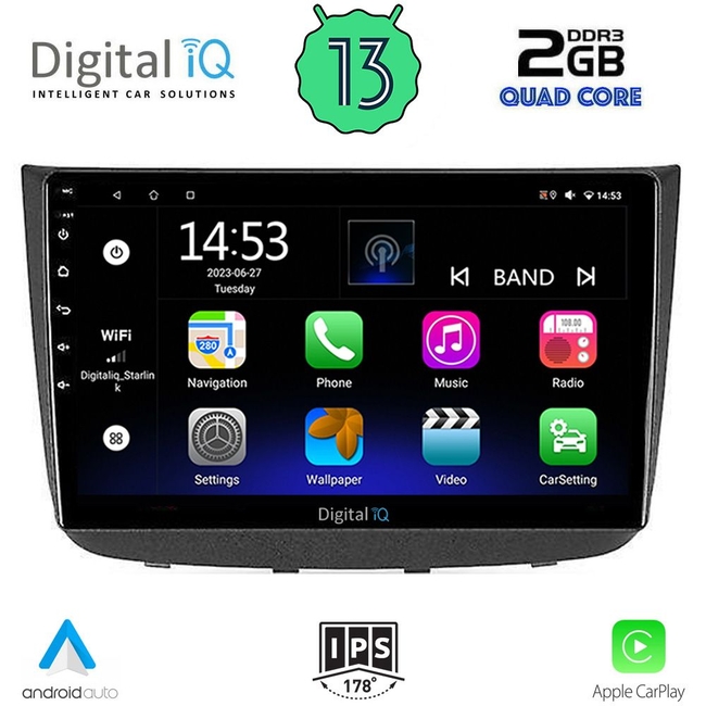 DIGITAL IQ RSB 2420_CPA (10inc) MULTIMEDIA TABLET for MERCEDES VITO - VIANO (W639) mod. 2003-2007