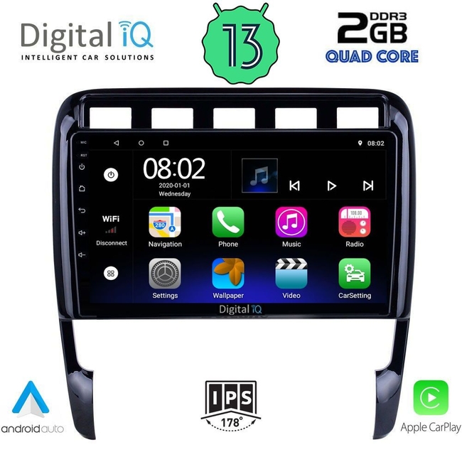 DIGITAL IQ RSB 2535_CPA (9inc) MULTIMEDIA TABLET for PORSCHE CAYENNE mod. 2002-2011