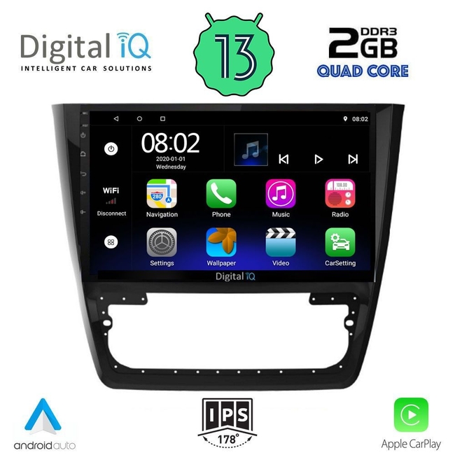 DIGITAL IQ RSB 2610_CPA (10inc) MULTIMEDIA TABLET for SKODA YETI mod. 2014>