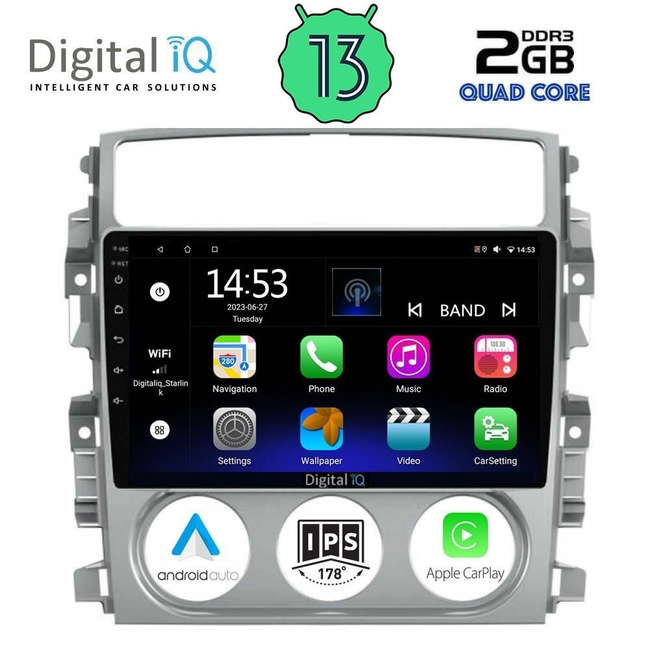 DIGITAL IQ RSB 2681_CPA (9inc) MULTIMEDIA TABLET for SUZUKI LIANA mod. 2001-2007