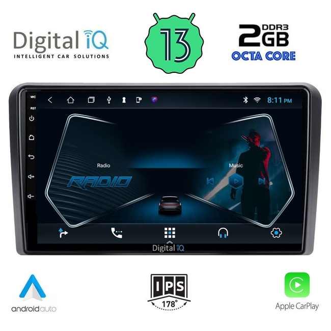 DIGITAL IQ RTC 5168RD_CPA (9inc) MULTIMEDIA TABLET for FORD mod. 2007-2011